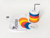 Precision Small Round Rubber Marker Discs (Set of 50)