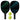 Franklin Activator 2-Player Pickleball Paddle and Ball Set